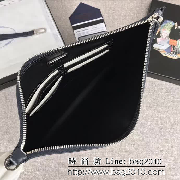 PRADA普拉達 2018最新漫畫印象系列 專櫃最新款 限量版男士手包 2NG001 DD1080